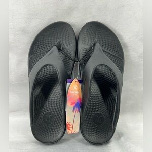 Hurley Black Flip Flop Size 11